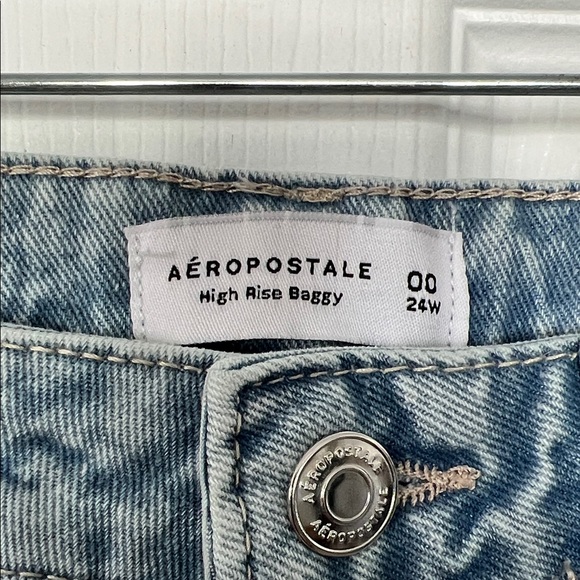 Aeropostale Women's High rise baggy jeans - Picture 2 of 5